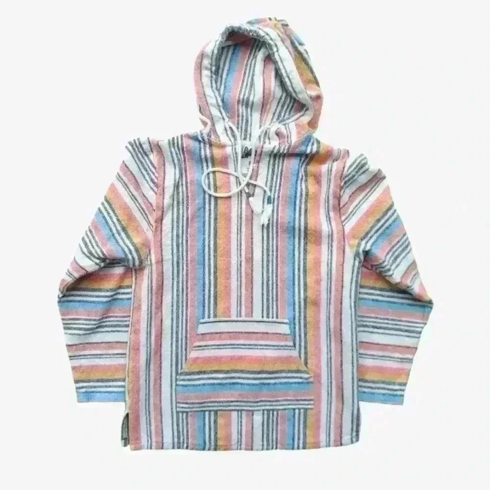 Beach Life by Ladrft Colorful Cotton Hoodie